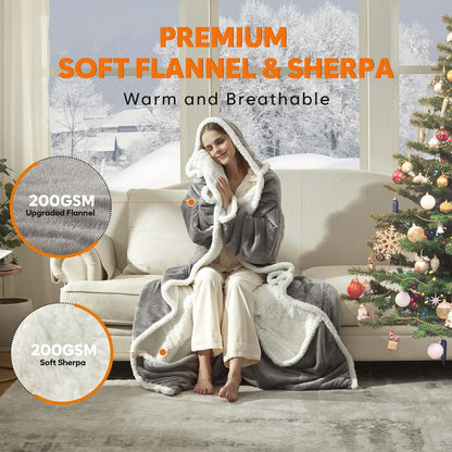 Orani Hooded Heated Blankets